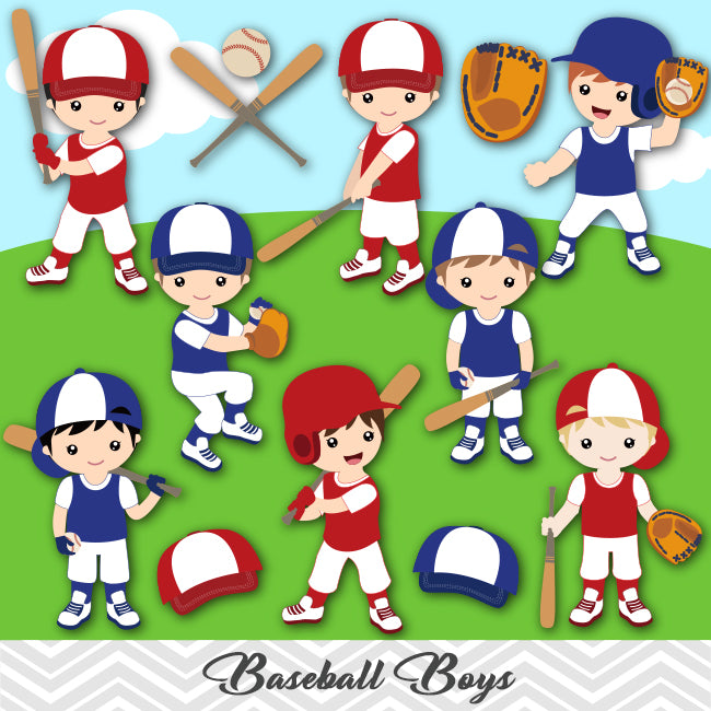 baseball team clipart