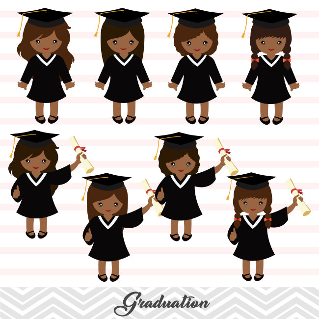 graduation girl clip art