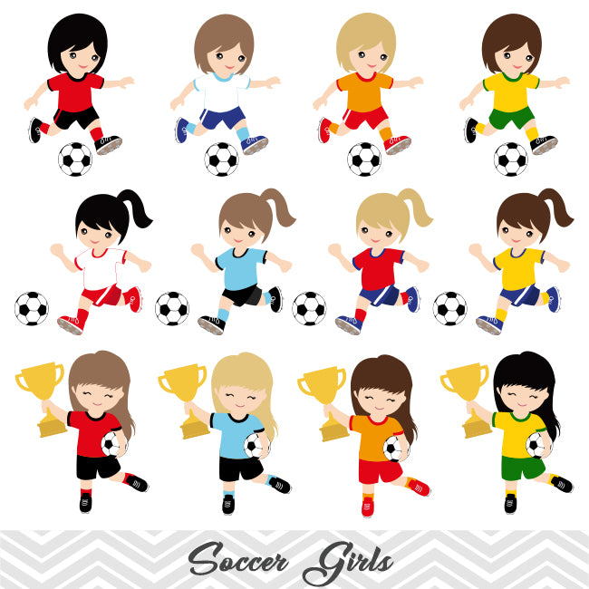 soccer team cartoon