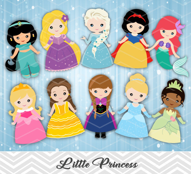 disney world princess clip art