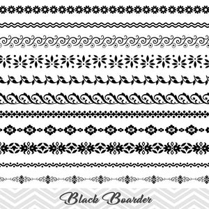 border clip art black and white